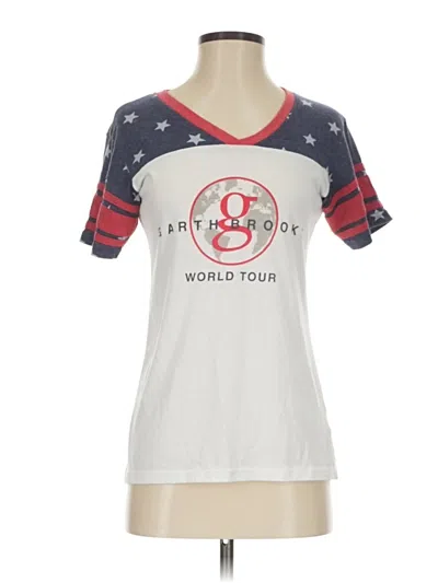 Pre-owned Assorted Brands Short Sleeve T-shirt In White
