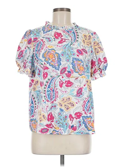 Pre-owned Assorted Brands Short Sleeve T-shirt In White