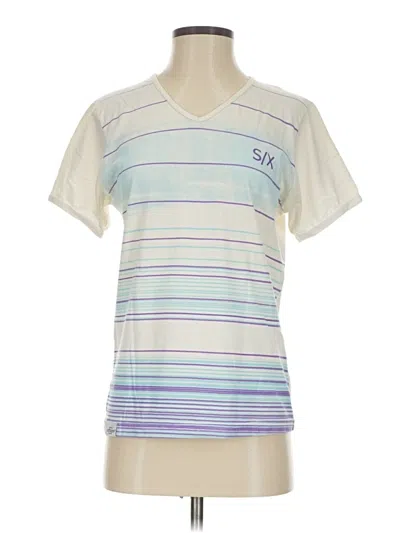 Pre-owned Assorted Brands Short Sleeve T-shirt In White