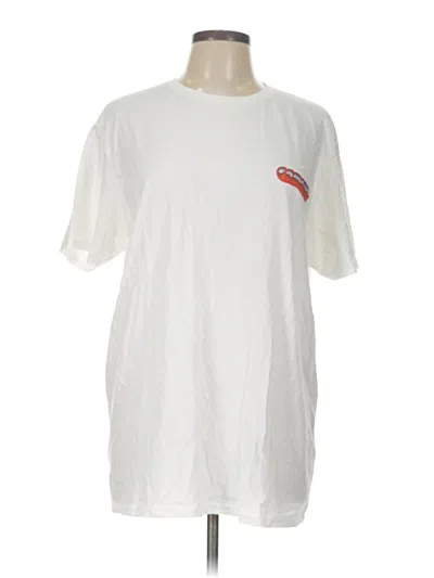Pre-owned Assorted Brands Short Sleeve T-shirt In White