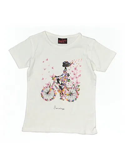 Pre-owned Assorted Brands Kids' Short Sleeve T-shirt In White