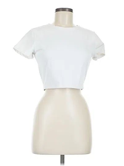 Pre-owned Assorted Brands Short Sleeve T-shirt In White