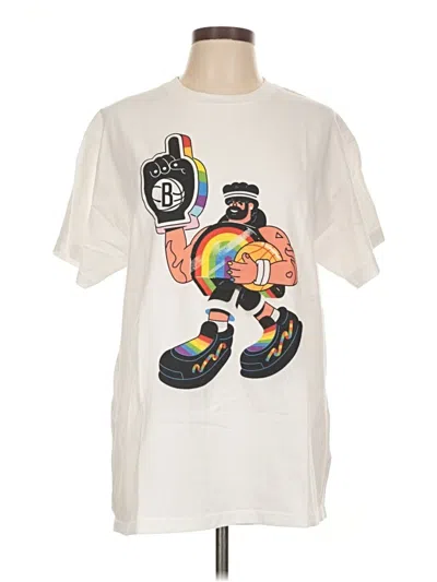 Pre-owned Assorted Brands Short Sleeve T-shirt In White