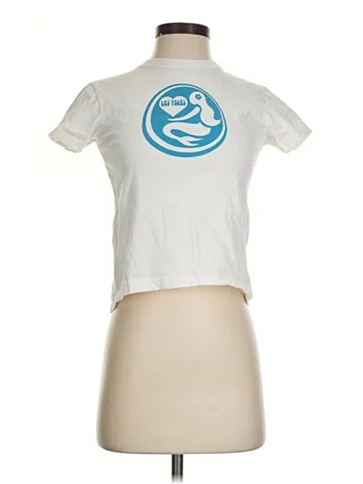 Pre-owned Assorted Brands Short Sleeve T-shirt In White