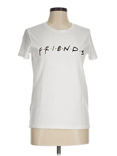 Pre-owned Assorted Brands Short Sleeve T-shirt In White