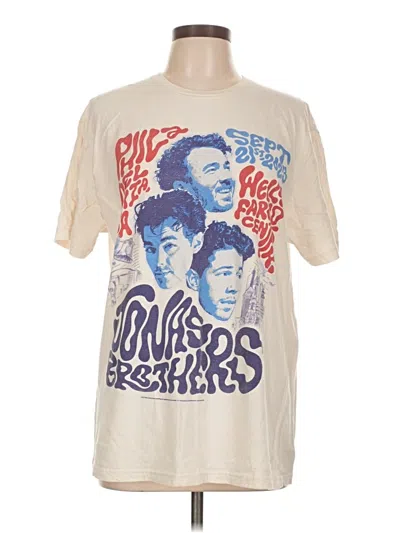 Pre-owned Assorted Brands Short Sleeve T-shirt In White
