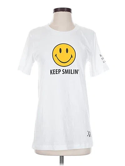 Pre-owned Assorted Brands Short Sleeve T-shirt In White