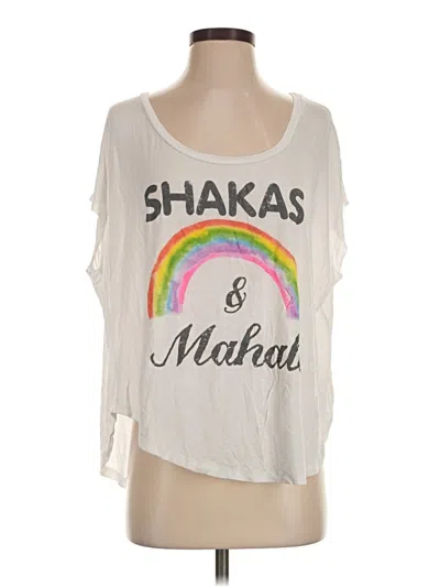 Pre-owned Assorted Brands Short Sleeve T-shirt In White