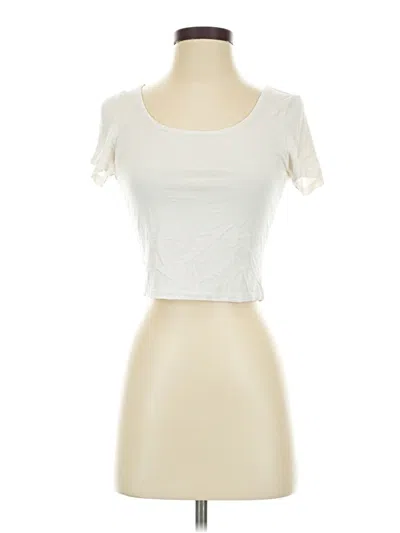 Pre-owned Assorted Brands Short Sleeve T-shirt In White