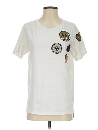 Pre-owned Assorted Brands Short Sleeve T-shirt In White