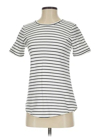 Pre-owned Assorted Brands Short Sleeve T-shirt In White
