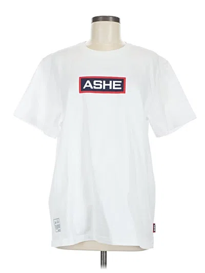 Pre-owned Assorted Brands Short Sleeve T-shirt In White