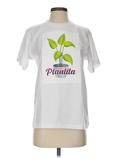 Pre-owned Assorted Brands Short Sleeve T-shirt In White