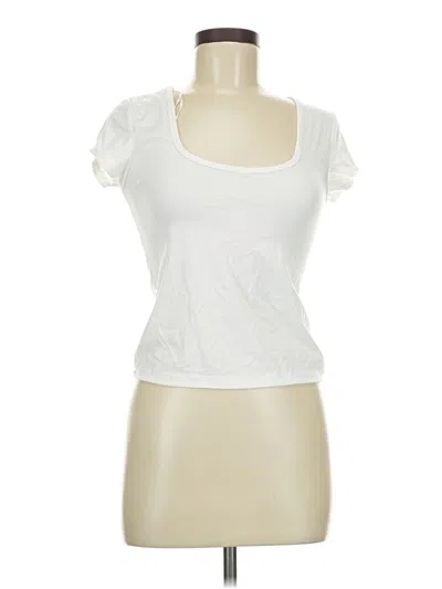 Pre-owned Assorted Brands Short Sleeve T-shirt In White