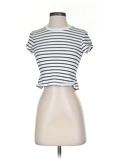 Pre-owned Assorted Brands Short Sleeve T-shirt In White