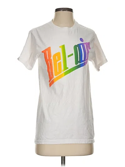 Pre-owned Assorted Brands Short Sleeve T-shirt In White