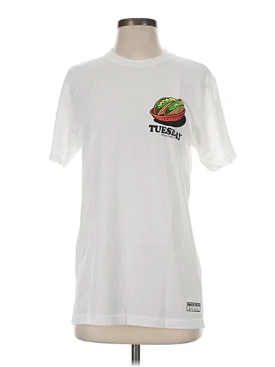 Pre-owned Assorted Brands Short Sleeve T-shirt In White