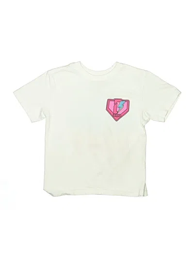 Pre-owned Assorted Brands Kids' Short Sleeve T-shirt In White