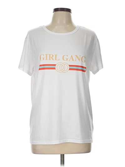 Pre-owned Assorted Brands Short Sleeve T-shirt In White