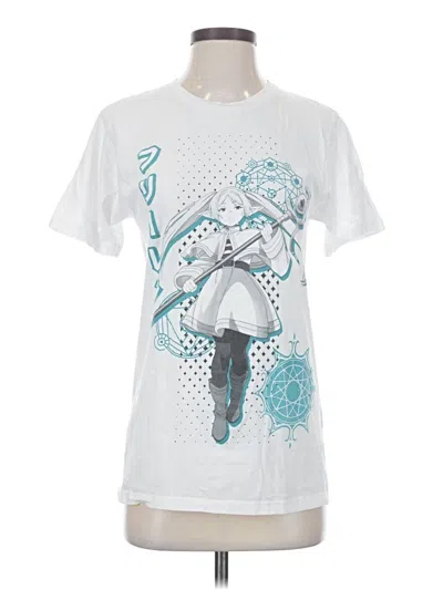 Pre-owned Assorted Brands Short Sleeve T-shirt In White