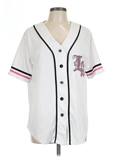 Pre-owned Assorted Brands Short Sleeve T-shirt In White