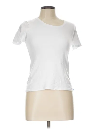 Pre-owned Assorted Brands Short Sleeve T-shirt In White
