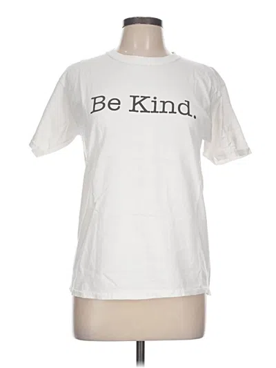 Pre-owned Assorted Brands Short Sleeve T-shirt In White