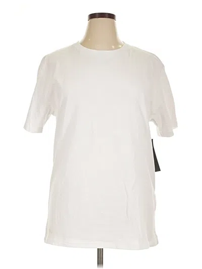 Pre-owned Assorted Brands Short Sleeve T-shirt In White