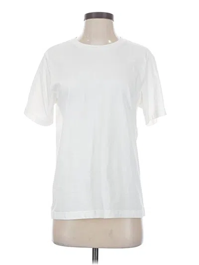 Pre-owned Assorted Brands Short Sleeve T-shirt In White