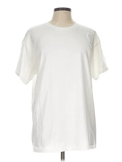 Pre-owned Assorted Brands Short Sleeve T-shirt In White