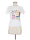 Assorted Brands Short Sleeve T-shirt In White
