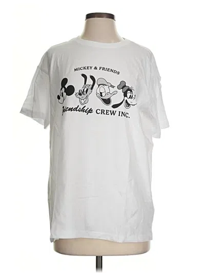 Pre-owned Assorted Brands Short Sleeve T-shirt In White