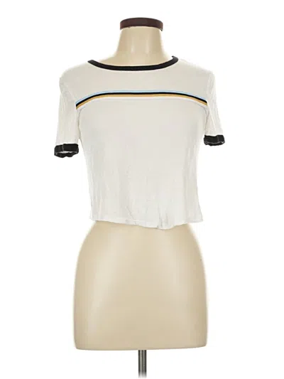Pre-owned Assorted Brands Short Sleeve T-shirt In White