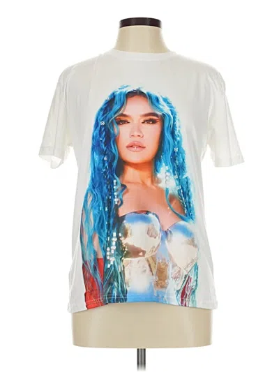 Pre-owned Assorted Brands Short Sleeve T-shirt In White