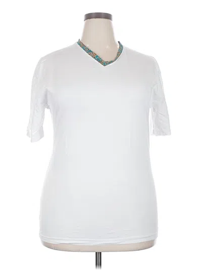 Pre-owned Assorted Brands Short Sleeve T-shirt In White