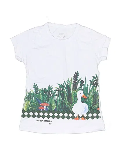 Pre-owned Assorted Brands Kids' Short Sleeve T-shirt In White