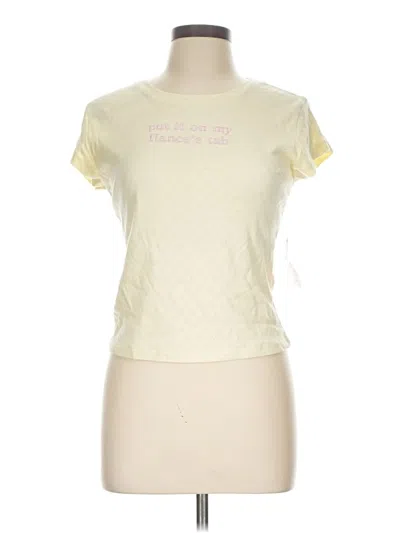 Assorted Brands Short Sleeve T-shirt In White