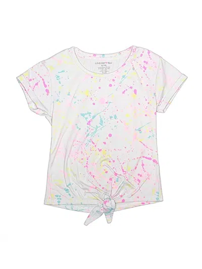 Pre-owned Assorted Brands Kids' Short Sleeve T-shirt In White