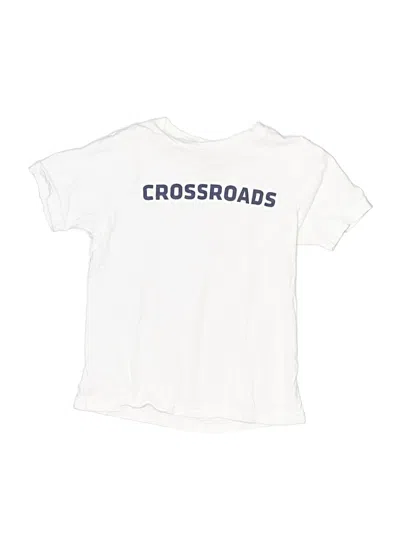 Pre-owned Assorted Brands Kids' Short Sleeve T-shirt In White