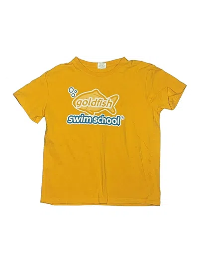 Pre-owned Assorted Brands Kids' Short Sleeve T-shirt In Yellow