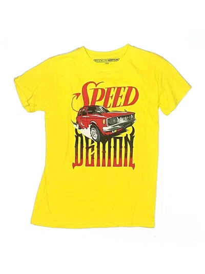 Pre-owned Assorted Brands Kids' Short Sleeve T-shirt In Yellow
