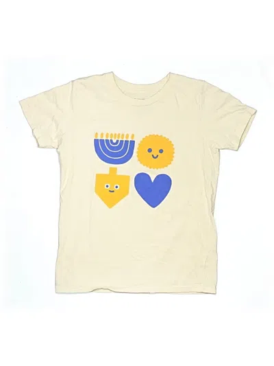 Pre-owned Assorted Brands Kids' Short Sleeve T-shirt In Yellow
