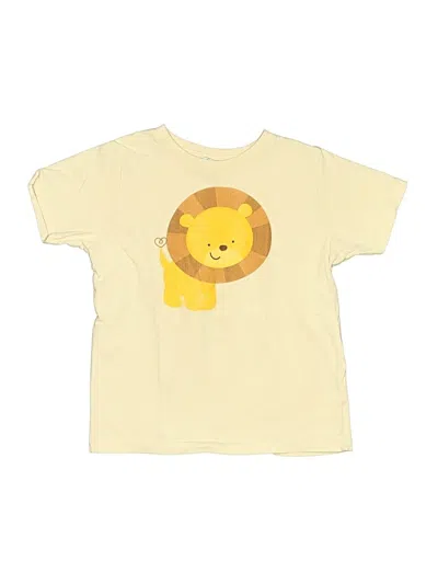 Pre-owned Assorted Brands Kids' Short Sleeve T-shirt In Yellow