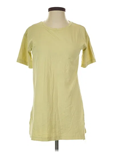 Pre-owned Assorted Brands Short Sleeve T-shirt In Yellow
