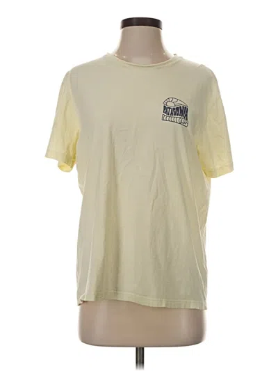 Pre-owned Assorted Brands Short Sleeve T-shirt In Yellow