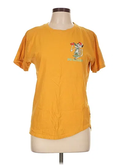 Pre-owned Assorted Brands Short Sleeve T-shirt In Yellow