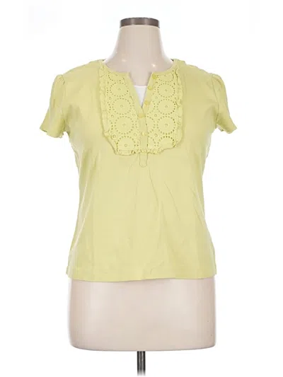 Pre-owned Assorted Brands Short Sleeve T-shirt In Yellow