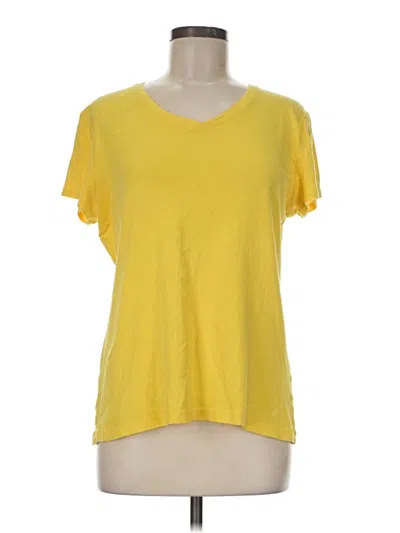 Pre-owned Assorted Brands Short Sleeve T-shirt In Yellow