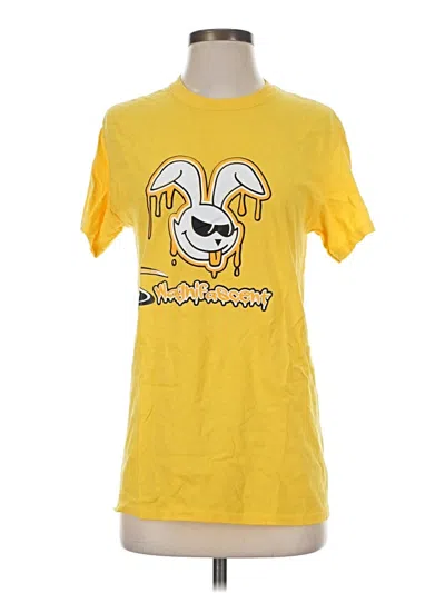 Pre-owned Assorted Brands Short Sleeve T-shirt In Yellow