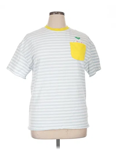 Pre-owned Assorted Brands Short Sleeve T-shirt In Yellow